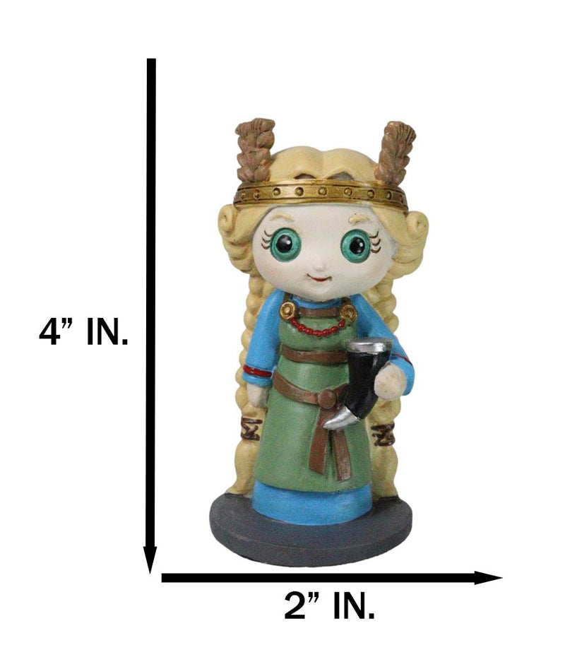 Norsies Goddess Of Earth Fertility Golden Haired Sif Wife Of Thor Small Figurine