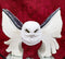 Arctic Magic White Snow Owl Flapping Its Pentagram Spellbook Wings Figurine