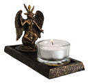 Sabbatic Goat of Mendes Lilith Baphomet Pentagram Votive Candle Holder Figurine