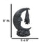 Ebros Sleeping Bat Hanging Over The Celestial Crescent Moon Figurine 8"H