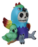 Furrybones Rio Polly The Blue Macaw Parrot Bird Skeleton Furry Bones Figurine