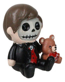 Mr Furrybones Vampire With Voodoo Bear Teddy Skeleton Furry Bones Figurine