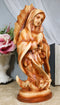 Our Lady of Guadalupe Virgin Mother Mary Catholic Decor Faux Wood Resin Figurine