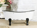 Western Country Rustic Metal Freestanding Bathtub Replica Decor 10"L