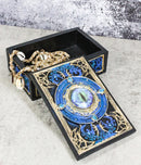 Ancient Mythology Wicca All Seeing Eye Of Providence Tarot Cards Trinket Box