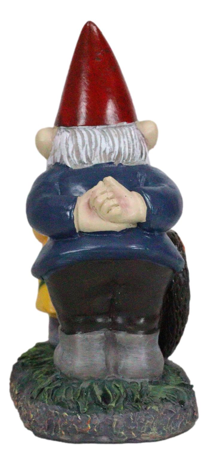 Kissing Mr & Mrs Gnome Couple Magnetic Salt Pepper Shakers Ceramic Fig–  Ebros Gift