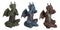 Dungeons And Dragons See Hear Speak No Evil Wise Dragons Set of 3 Figurines