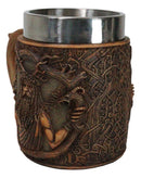 Celtic Horned God Herne Cernunnos With Antlers And Sacred Symbols Coffee Mug