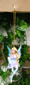 Blue Hyacinth Bubble Rider Fairy Hanging Ornament Amy Brown Holiday Collection