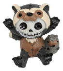 Furry Bones Hugh The Skunk Bear Wolverine Voodoo Skeleton Figurine Collectible