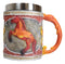 The Trail Of Painted Ponies Emergence Fire Phoenix Rebirth Horse Tankard Mug