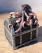 Nautical Marine Ocean Octopus Kraken Guarding Treasure Chest Decorative Box