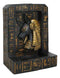 Egyptian God of The Dead Anubis Hieroglyphs Backflow Incense Burner Figurine