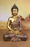 Eastern Enlightenment Buddha Shakyamuni Sitting in Meditation Mudra Figurine