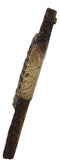 Southwestern Tribal Indian Chief with Carved Stone Knife Faux Wooden Wall Cross