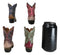 Pack of 4 Western Fancy Cowboy Cowgirl Boots Faux Leather Boots Pen Holders