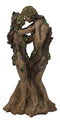 Sky Dance Celtic Greenman and Tree Woman Gaia Ent Couple Embracing Figurine