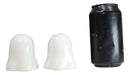 Halloween Gothic Spooky White Cloaked Ghosts Ceramic Salt And Pepper Shakers Set