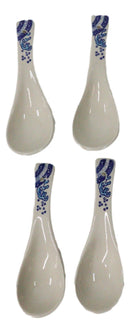 The Great Wave Of Kanagawa Hokusai Porcelain Soup Spoons Pack Of 10