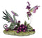 Whimsical Amy Brown Always Share Your Grapes Dragon Fairy with Pixie Figurine