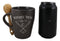 Wicca Sacred Moon Crossed Broomsticks Witches Brew Coffee Co Mug And Spoon Set