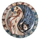 Gothic Grim Reaper of Darkness and Angel of Light Versus Doctrinus Wall Decor