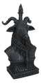 Sabbatic Goat Baphomet Bust Figurine 8"Tall Idol Worship Goat of Mendes