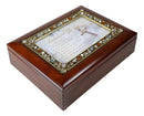 Baptized In The Lord Baptism Sacrament Burlwood Gemstones Musical Trinket Box