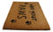 Wipe Your Paws Pet Friends Coir Coconut Fiber Welcome Floor Mat Doormat