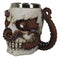 Marine Cthulhu Octopus Hiding In Skull Crevices Tentacles Arm Handle Coffee Mug