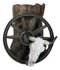 Rustic Western Cow Skull Wagon Wheel By Tree Trunk Decorative Planter Or Vase