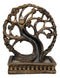 Forest Crann Bethadh Celtic Willow Tree of Life Backflow Incense Cone Burner