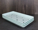 Pack Of 3 Sage Green Neta Zara Sushi Sashimi Plates With Drip Holes 8.75"X5"