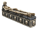 Bone Chilling Skeleton Rest In Peace Tomb Graveyard Incense Stick Holder And Box