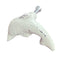 Pack Of 6 Aged White Swimming Marine Sea Dolphin Drawer Cabinet Door Pull Knobs