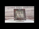 Set Of 2 Rustic Western Star Lucky Horseshoes Double Toggle Switch Plate Covers