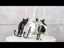 Set of 3 Rustic Western Farm White Black Spotted Pigs Hind Butt Coat Wall Hooks