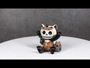 Furry Bones Hugh The Skunk Bear Wolverine Voodoo Skeleton Figurine Collectible