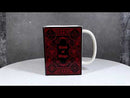 Red Book Of Magic Witchcraft New Age Arcane Arts Ceramic Boxy Square Shaped Mug