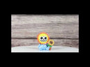 Furrybones Sol Sunflower Pot Sun Blue Sky Monster Skeleton Furry Bones Figurine