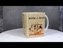 Yellow Book Of The Dead Egyptian Anubis Arcane Arts Ceramic Boxy Square Mug