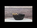 Rustic Western Forest Black Bear Long Claws Paw Decorative Trinket Jewelry Box