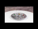 Feng Shui Buddha Ohm Symbol Lotus Mandala With 7 Chakra Gems Incense Burner