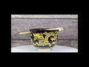 Black And Yellow Dragon King Ceramic Donburi Ramen Bowl With Chopsticks Set