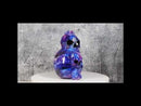 Blue Gothic 3 Ghastly Skulls LED Death Mountain Cavern Backflow Incense Burner