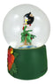 Hawaiian Hula Dancer Betty Boop Whimsical Comical Glitter Water Globe 100mm