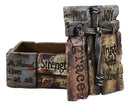 Rustic Christian Bible Scripture Friendship Faith Hope Love Grace Trinket Box