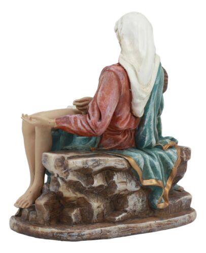 Michelangelo Sistine Chapel La Pieta Statue 5.25"Tall Sorrow Of Mary Decorative