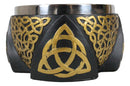 Wicca Metaphysical Spiritual Celtic Triquetra Trinity Knot Smudging Smudge Bowl