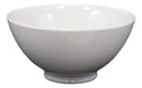 Ebros Contemporary White Double Walled Porcelain Rice Bowls 8oz 4.5"Dia Ideal Bowl